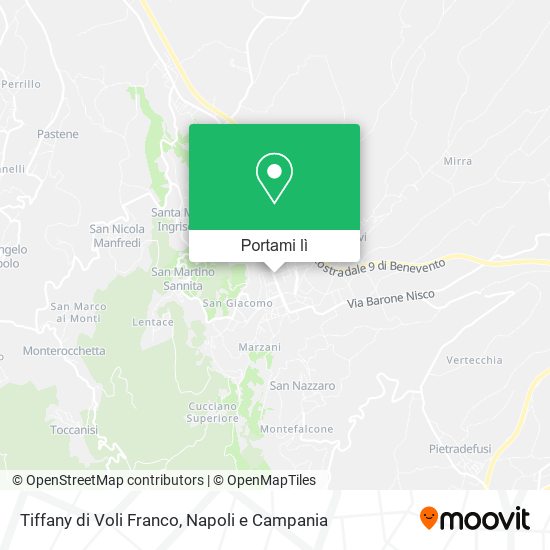 Mappa Tiffany di Voli Franco