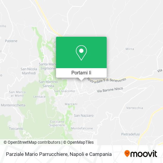 Mappa Parziale Mario Parrucchiere