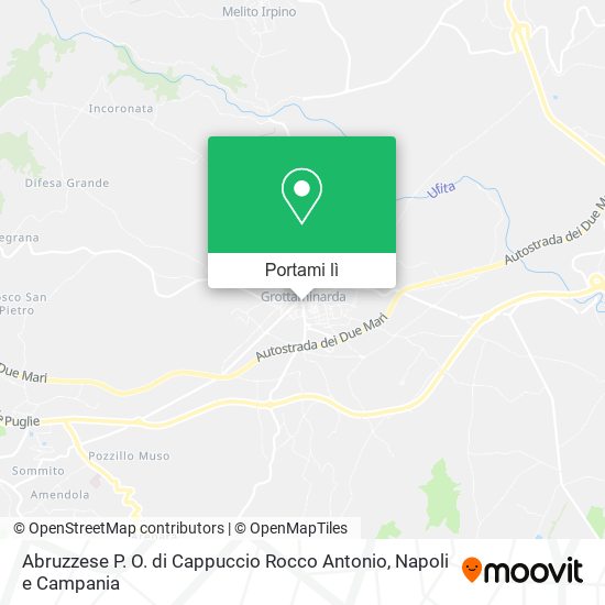 Mappa Abruzzese P. O. di Cappuccio Rocco Antonio