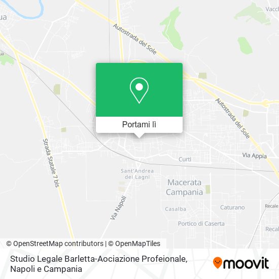 Mappa Studio Legale Barletta-Aociazione Profeionale