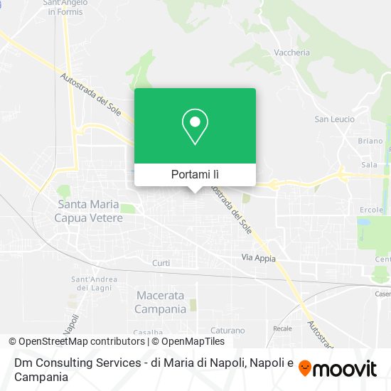 Mappa Dm Consulting Services - di Maria di Napoli