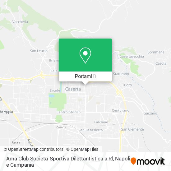 Mappa Ama Club Societa' Sportiva Dilettantistica a Rl