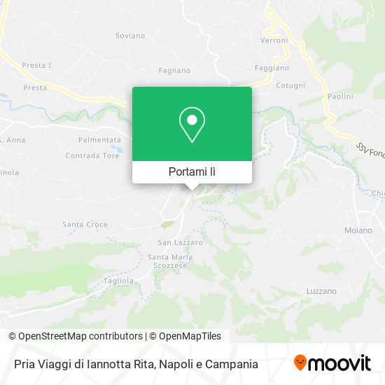 Mappa Pria Viaggi di Iannotta Rita