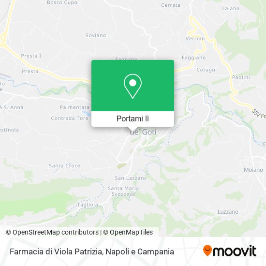 Mappa Farmacia di Viola Patrizia