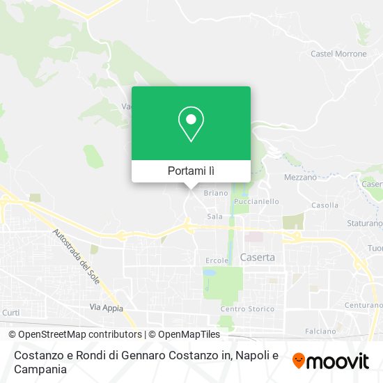 Mappa Costanzo e Rondi di Gennaro Costanzo in