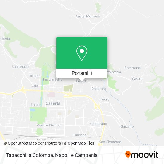 Mappa Tabacchi la Colomba
