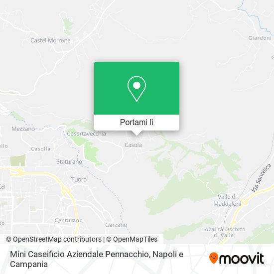 Mappa Mini Caseificio Aziendale Pennacchio