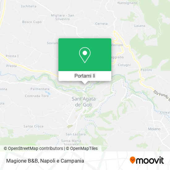 Mappa Magione B&B