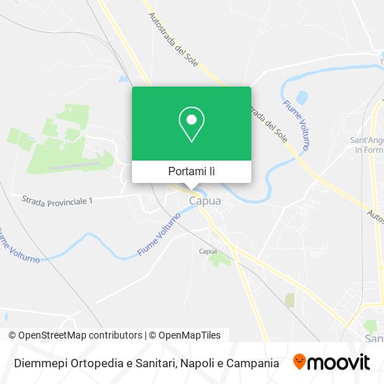 Mappa Diemmepi Ortopedia e Sanitari