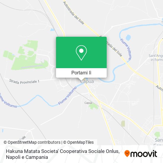 Mappa Hakuna Matata Societa' Cooperativa Sociale Onlus