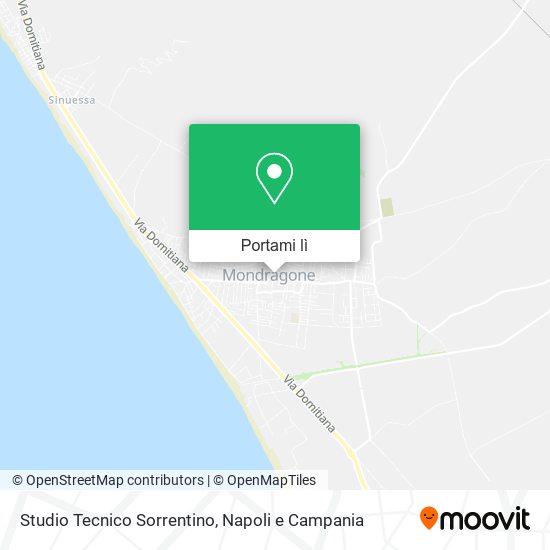 Mappa Studio Tecnico Sorrentino