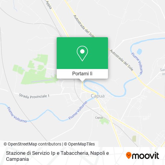 Mappa Stazione di Servizio Ip e Tabaccheria