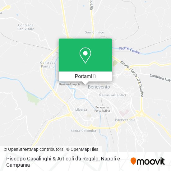 Mappa Piscopo Casalinghi & Articoli da Regalo