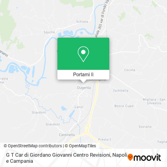 Mappa G T Car di Giordano Giovanni Centro Revisioni