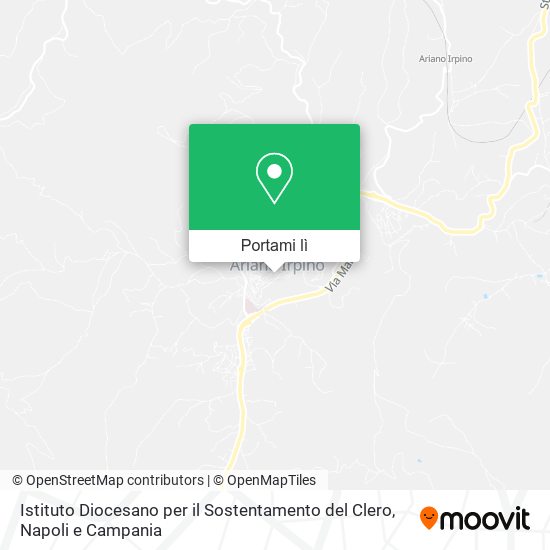 Mappa Istituto Diocesano per il Sostentamento del Clero