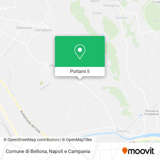 Mappa Comune di Bellona