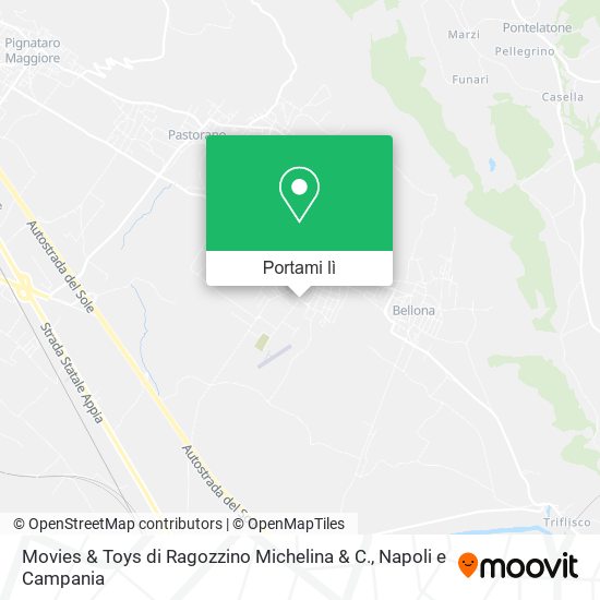 Mappa Movies & Toys di Ragozzino Michelina & C.