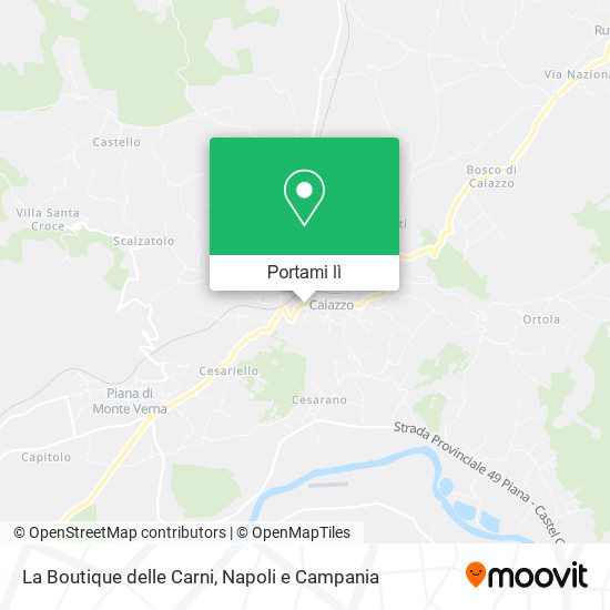 Mappa La Boutique delle Carni