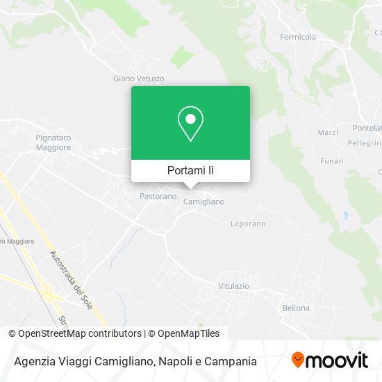 Mappa Agenzia Viaggi Camigliano