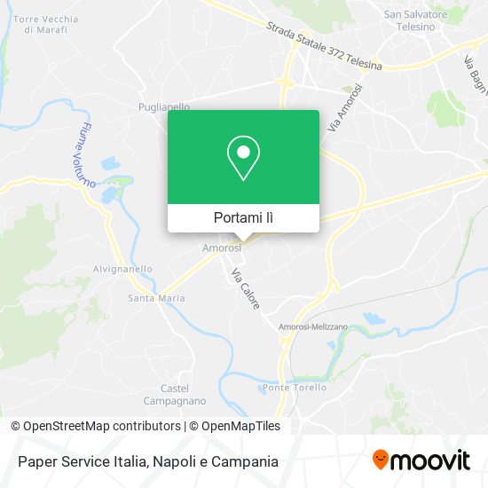 Mappa Paper Service Italia