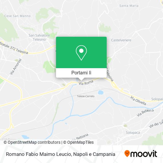 Mappa Romano Fabio Maimo Leucio