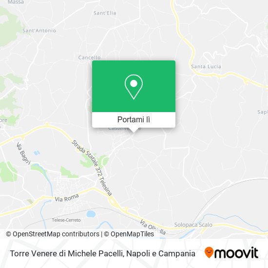 Mappa Torre Venere di Michele Pacelli