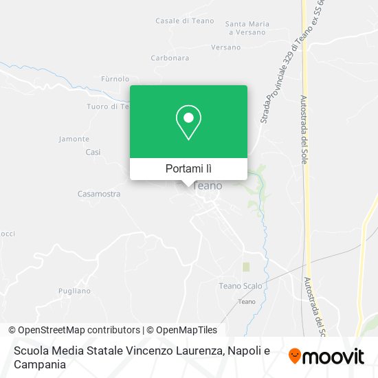 Mappa Scuola Media Statale Vincenzo Laurenza