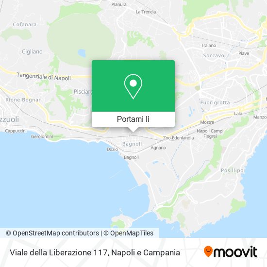 Mappa Viale della Liberazione  117