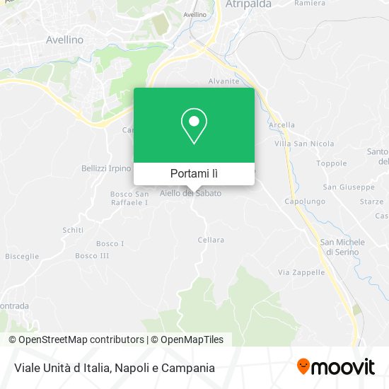 Mappa Viale Unità d Italia