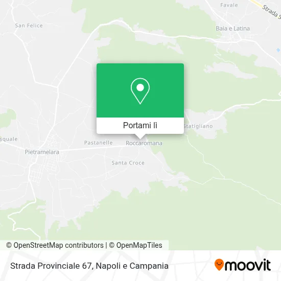 Mappa Strada Provinciale 67