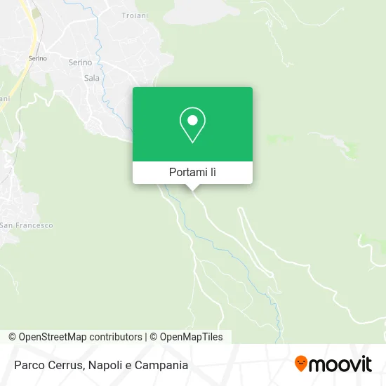 Mappa Parco Cerrus