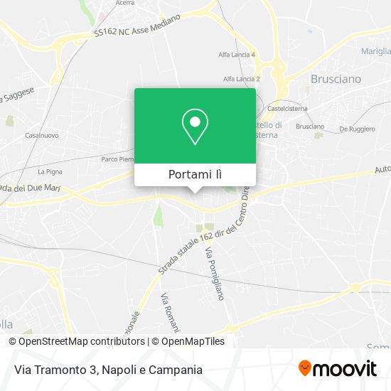 Mappa Via Tramonto 3