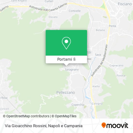 Mappa Via Gioacchino Rossini