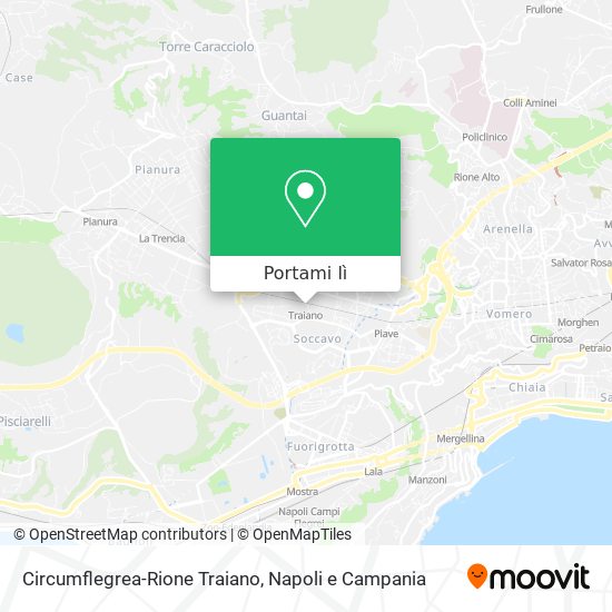 Mappa Circumflegrea-Rione Traiano
