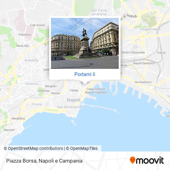 Mappa Piazza Borsa
