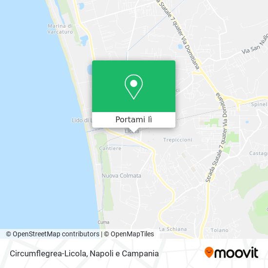 Mappa Circumflegrea-Licola