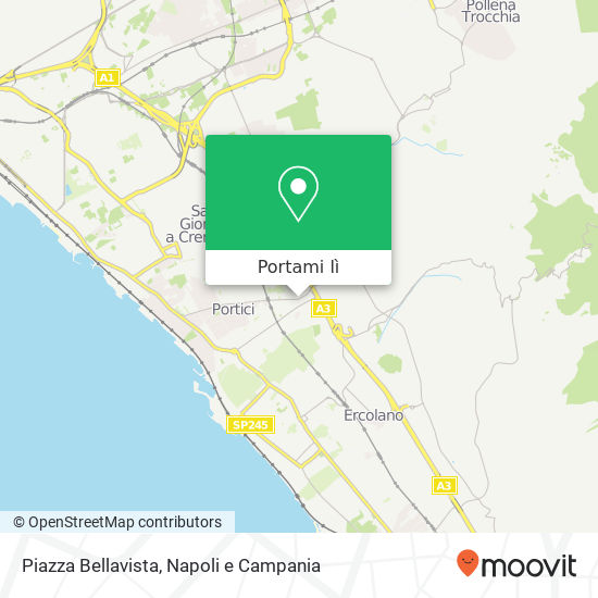 Mappa Piazza Bellavista