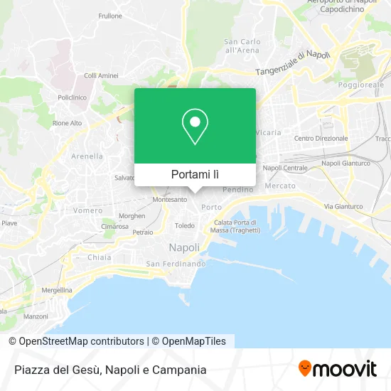 Mappa Piazza del Gesù