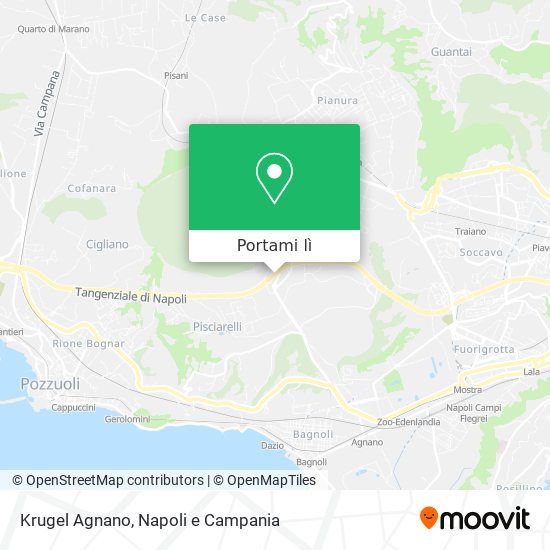 Mappa Krugel Agnano