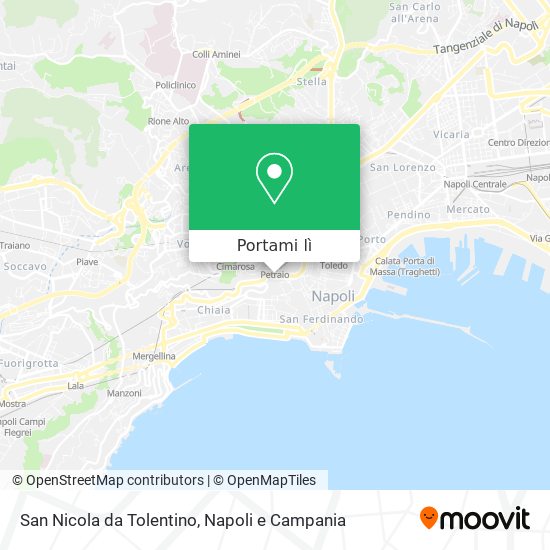 Mappa San Nicola da Tolentino