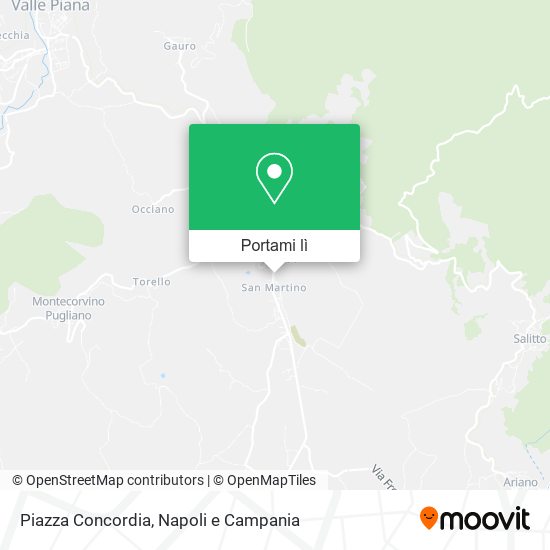 Mappa Piazza Concordia