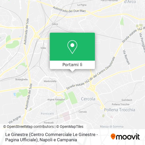 Mappa Le Ginestre (Centro Commerciale Le Ginestre - Pagina Ufficiale)