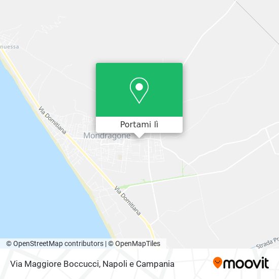 Mappa Via Maggiore Boccucci