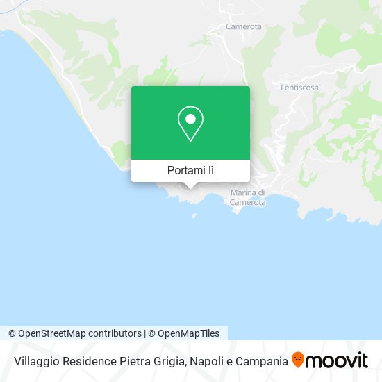 Mappa Villaggio Residence Pietra Grigia