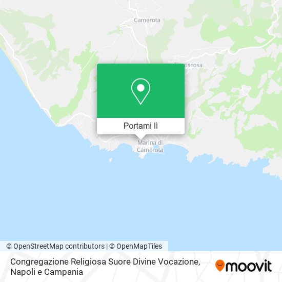 Mappa Congregazione Religiosa Suore Divine Vocazione