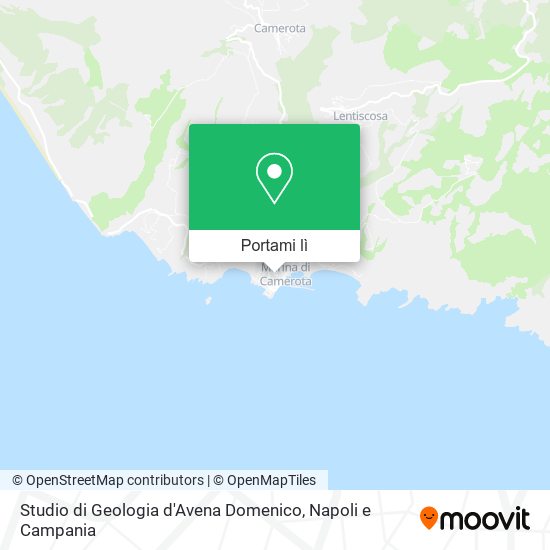 Mappa Studio di Geologia d'Avena Domenico