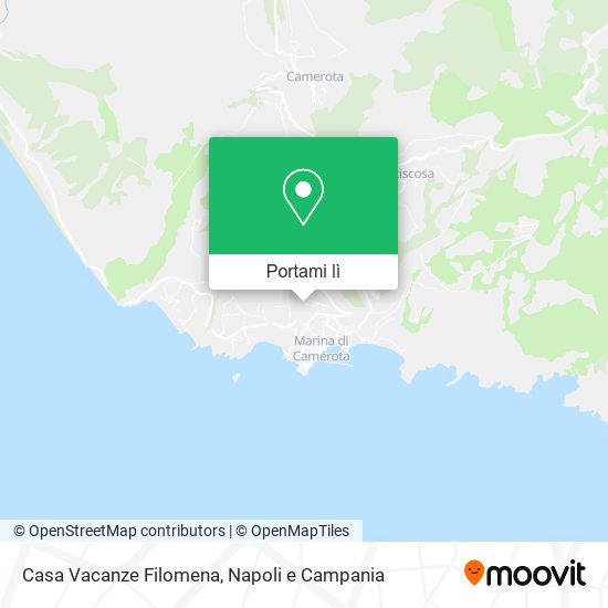 Mappa Casa Vacanze Filomena