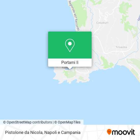 Mappa Pistolone da Nicola