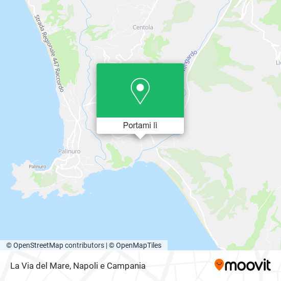 Mappa La Via del Mare