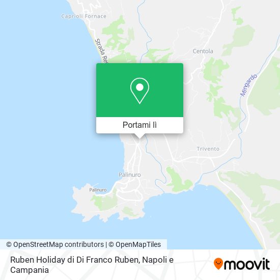 Mappa Ruben Holiday di Di Franco Ruben